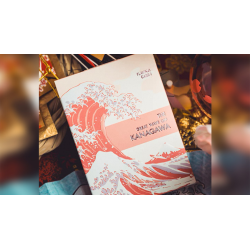 The Great Wave off Kanagawa V3 (Autumn Maple / Peachy Pink) Playing Cards