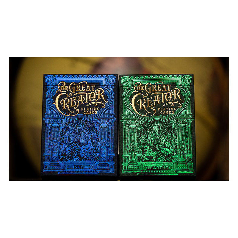 The Great Creator: Earth Edition Playing Cards by Riffle Shuffle