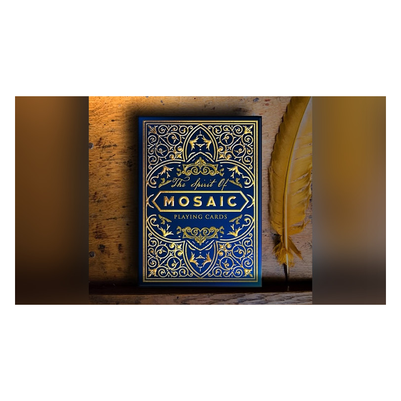 The Spirit of The Mosaic (Blue) Playing Cards