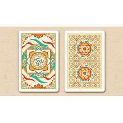 Three Rabbits with Ears Playing Cards