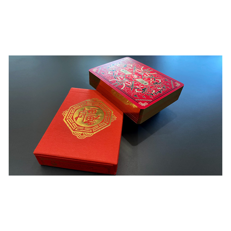 Geung Si The Torpor (Red) Playing Cards