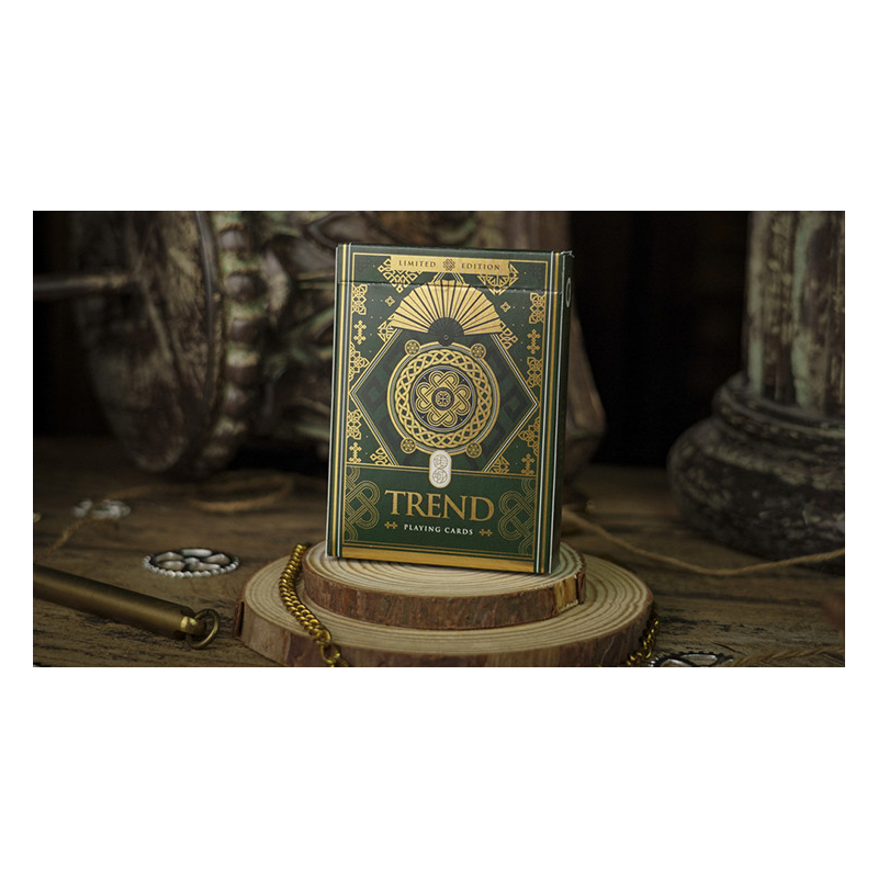 Trend (Green) Playing Cards by TCC