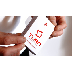 TURN (Red) Playing Cards by Mechanic Industries - Trick