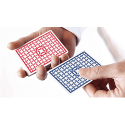 TURN (Red) Playing Cards by Mechanic Industries - Trick