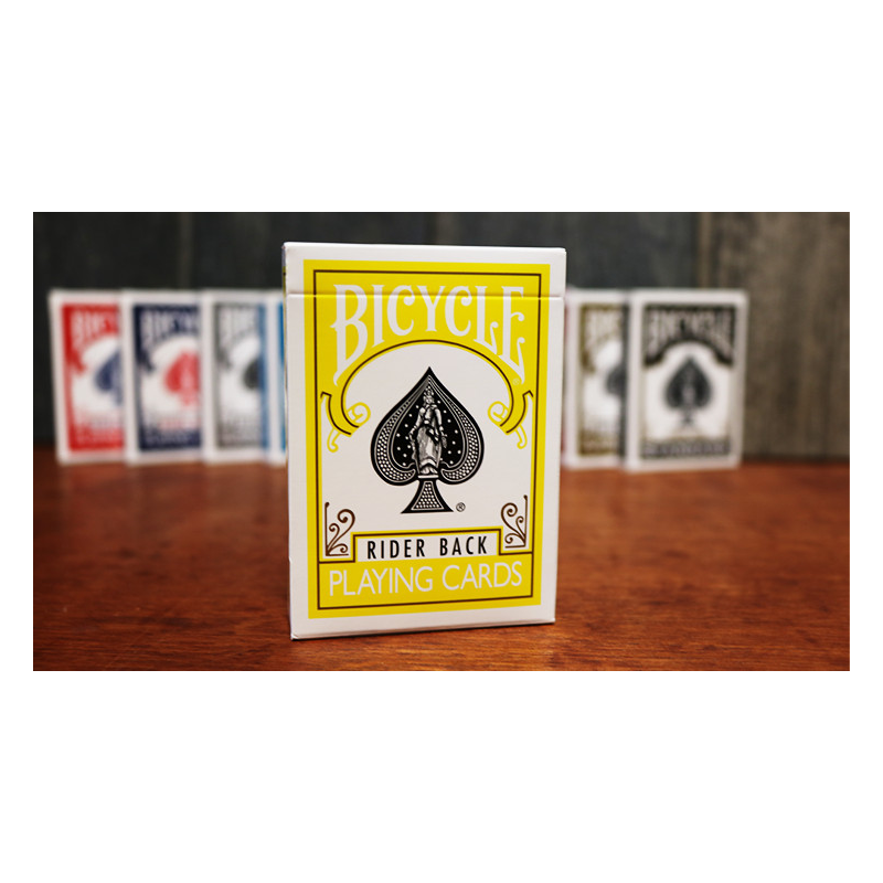 Bicycle Yellow Playing Cards by US Playing Cards Co