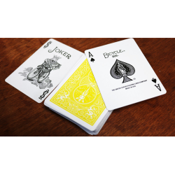 Bicycle Yellow Playing Cards by US Playing Cards Co