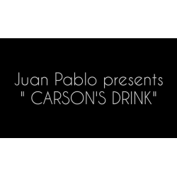 CARSON'S DRINK (Gimmicks and Online Instructions) by Juan Pablo - Trick