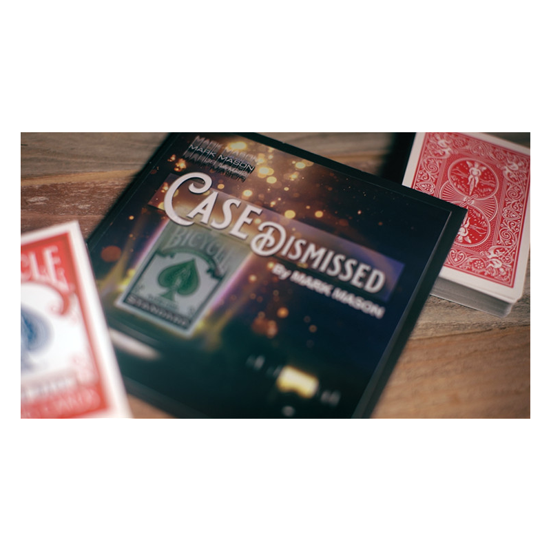 Case Dismissed Red (Gimmicks and Online Instructions) by Mark Mason - Trick