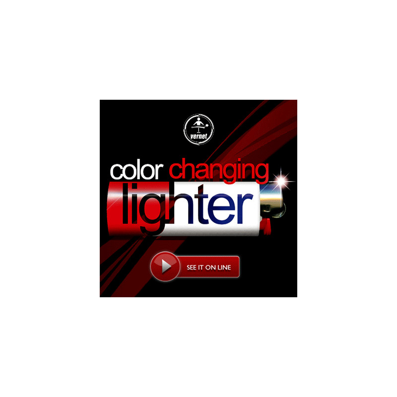 Fantasio Color Changing Lighter by Vernet Magic - Trick