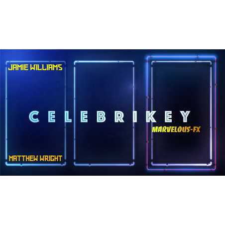 Celebrikey BATMAN (Gimmicks and Online Instruction) by Jamie Williams and Matthew Wright - Trick