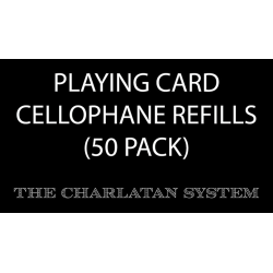Playing Card Cellophane Refills (50 Units)