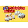 3D Multiplying Rabbits (7 Pc Mom and Pop with 5 babies) Set