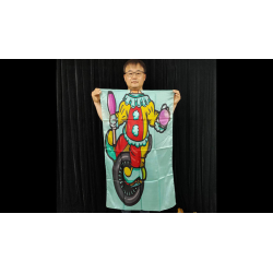 Character Silk (Clown) 35 X 43 by JL Magic - Trick