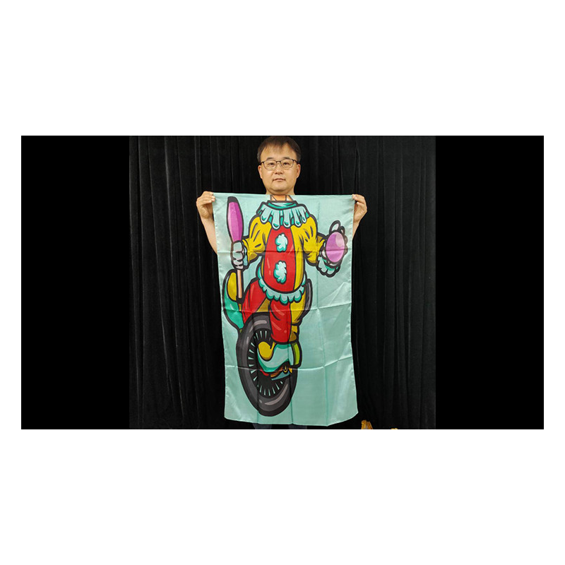 Character Silk (Clown) 35 X 43 by JL Magic - Trick