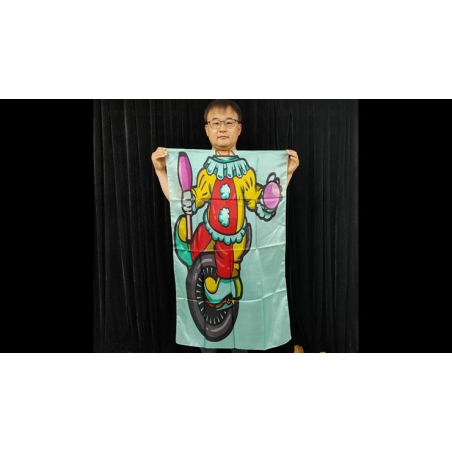 Character Silk (Clown) 35 X 43 by JL Magic - Trick