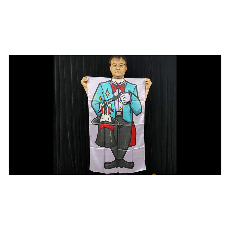 Character Silk (Magician) 35 X 43 by JL Magic - Trick