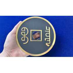 CHINESE COIN BLACK SUPER JUMBO by N2G - Trick