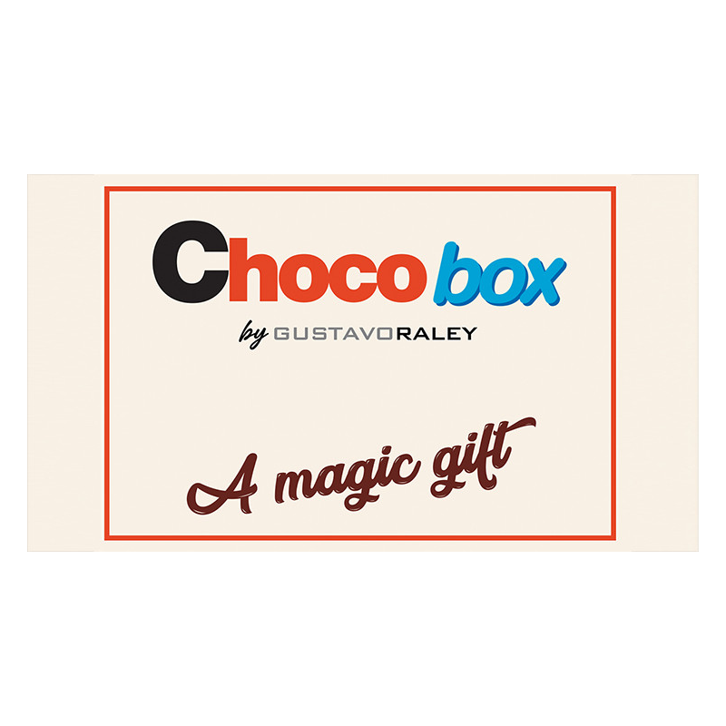 CHOCO BOX (Gimmicks and Online Instructions) by Gustavo Raley - Trick