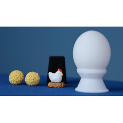 Chop Egg by Jeki Yoo (Gimmicks and Online Instructions) - Trick