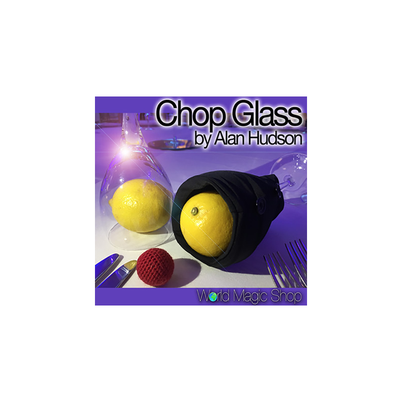 Chop Glass (Gimmicks and Online Instructions) by Alan Hudson and World Magic Shop - Trick