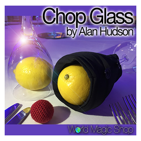Chop Glass (Gimmicks and Online Instructions) by Alan Hudson and World Magic Shop - Trick