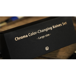 Chroma Color-Changing Knives Set (Large Size) by TCC Magic