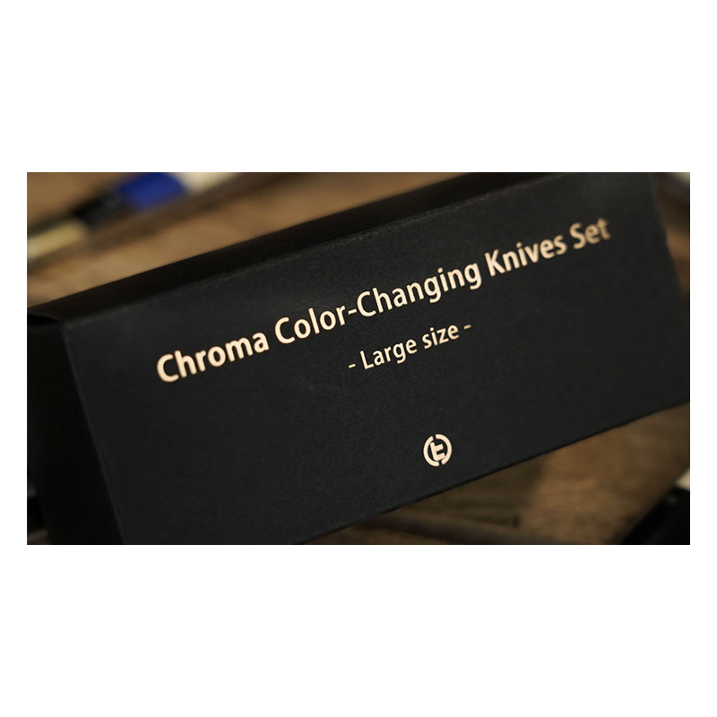 Chroma Color-Changing Knives Set (Large Size) by TCC Magic