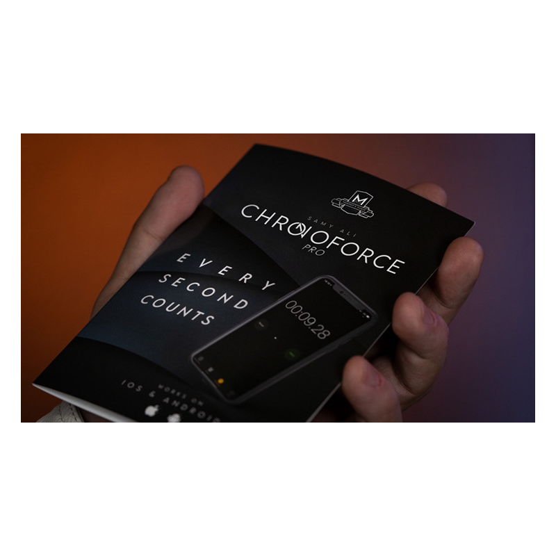 ChronoForce Pro - Physical Copy (App and Online Instructions) by Samy Ali - Trick