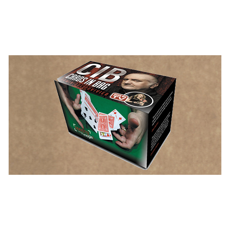 CIB: Cards In Bag (Gimmicks and Instructions) by Dominique Duvivier - Trick
