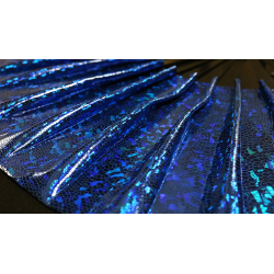 Appearing SnowStorming Fan V2 (Blue Hologram) by Victor Voitko (Gimmick and Online Instructions) - Trick