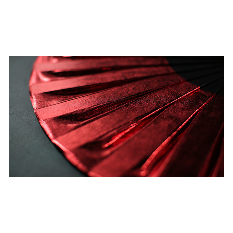Appearing SnowStorming Fan V2 (Liquid Red) by Victor Voitko (Gimmick and Online Instructions) - Trick