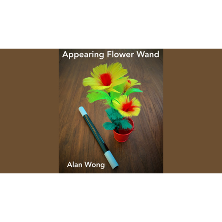 Appearing Flower Wand by Alan Wong - Trick