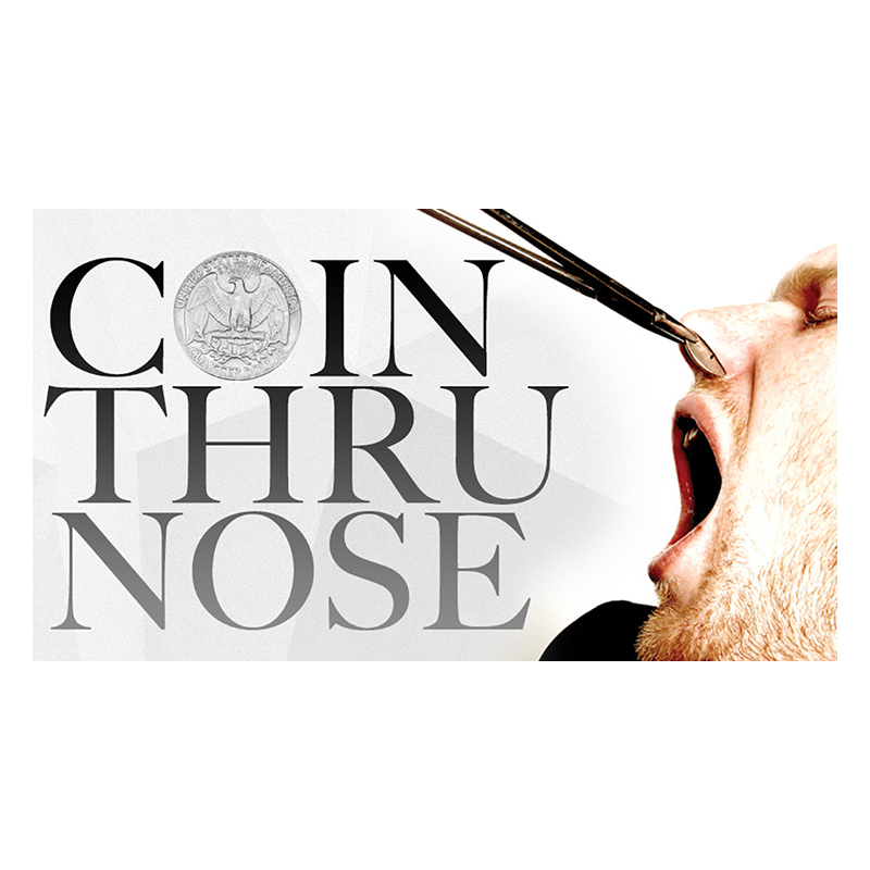 Coin Thru Nose by Tyler Sutter and The Magic Estate - Trick