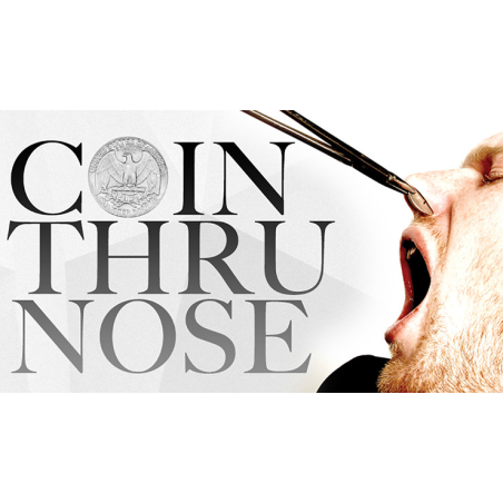 Coin Thru Nose by Tyler Sutter and The Magic Estate - Trick