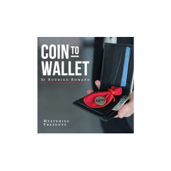Coin to Wallet (Gimmicks and Online Instructions) by Rodrigo Romano and Mysteries - Trick