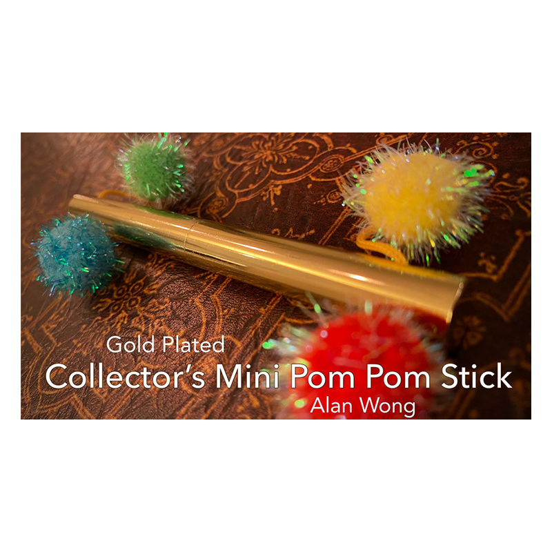 Collector's Mini Pom-Pom Stick by Alan Wong - Trick
