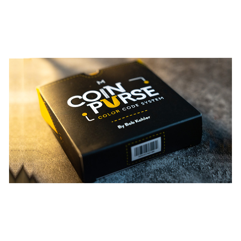 COLOR CODE COIN PURSE YELLOW by Bob Kohler - Trick
