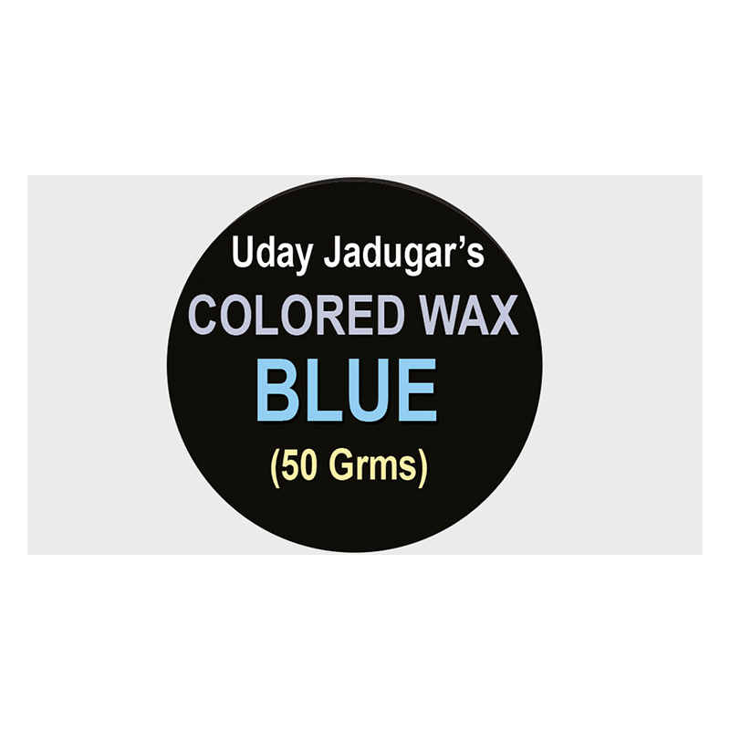 COLORED WAX (BLUE) 50grms. Wit by Uday Jadugar - Trick