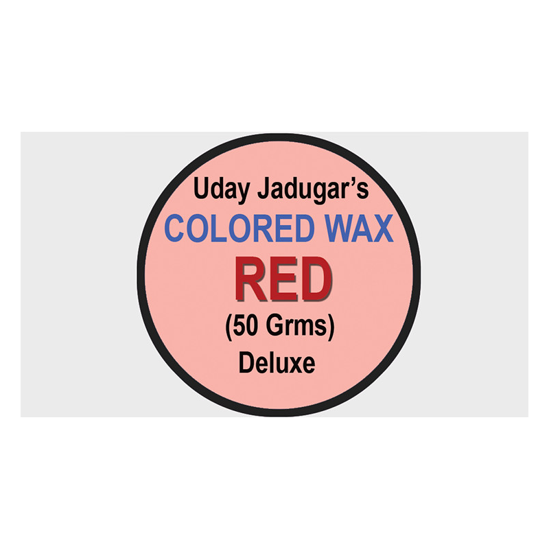 COLORED WAX (RED) 50grms. Wit by Uday Jadugar - Trick