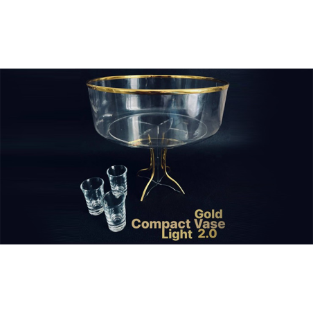 Compact Vase Light GOLD by Victor Voitko - Trick