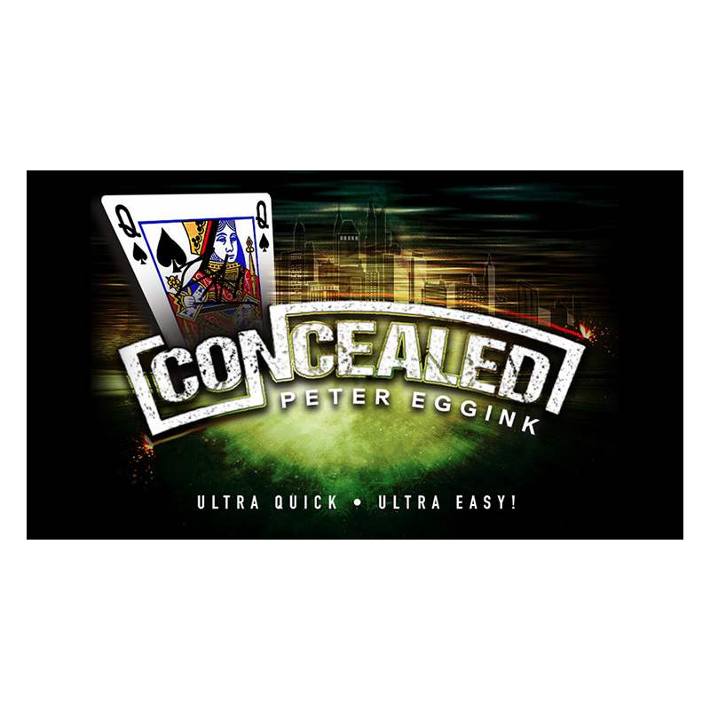 CONCEALED (Gimmicks and Online Instructions) by Peter Eggink - Trick