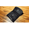 The Cowhide Coin Wallet (Black) by Bacon Magic - Trick
