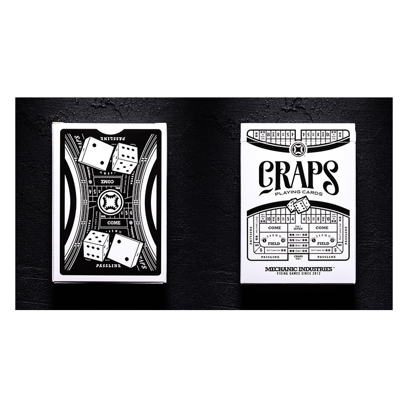 Craps Playing Cards (Online Instructions) by Mechanic Industries - Trick
